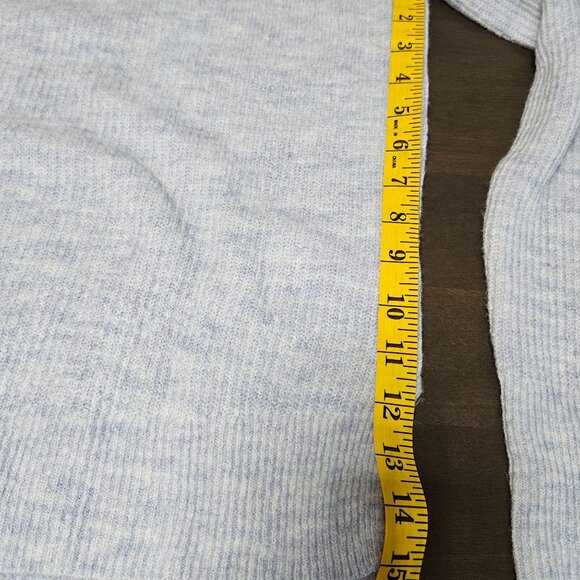 NWT Old Navy Womens Light Blue Sweater S Ribbed Knit Long Sleeve Crewneck Soft A - Picture 11 of 12